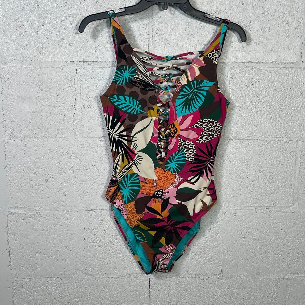 Bleu Rod Beattie Lace Down in Run Wild Print  6